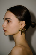 XL Star Gold Earrings