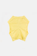 Double Collar Top in Yellow