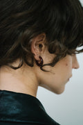 Isabel Glass Hoop Earrings